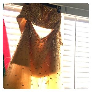 Pageant/prom performance dress.